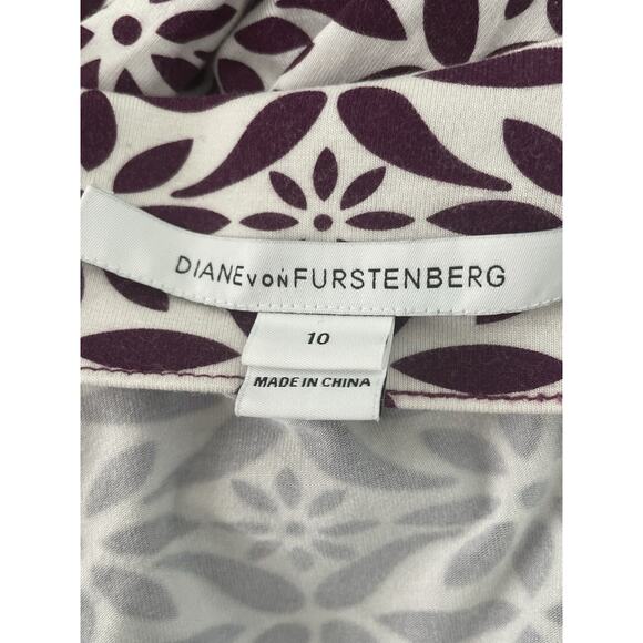 Diane von Furstenberg Dress  Wrap Belted Knee Length New Julian Two - Picture 9 of 11